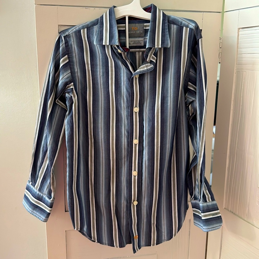 Thomas Dean Button Up 7